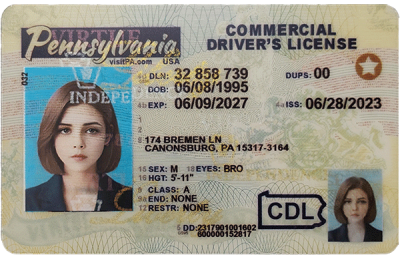 Pennsylvania (PA) CDL